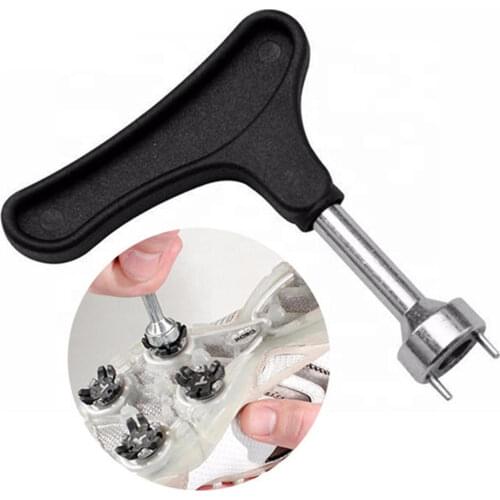 Portable Golf Shoe Nail Remover Golf Wrench Golf Shoe Spikes Remove Replace Wrench Tool Twist Nail Puller Golf Training Aid
