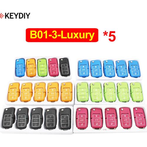 5Pcs/Lot 3 Button Remote Control Key for KD900 KD900+ URG200 KD-X2 Mini KD B01-3 Luxury B01-3 Black Blue Yellow Pink Green
