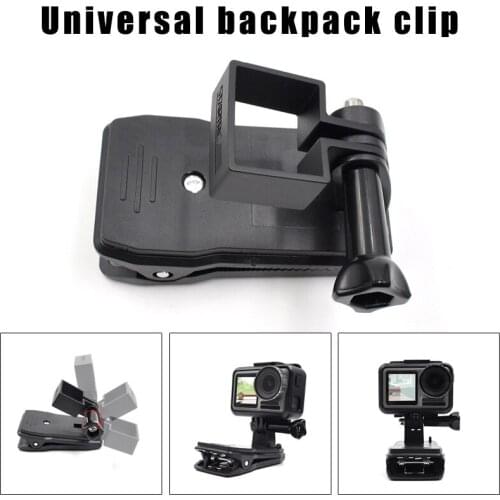 Backpack Clip Expansion Module Connector Stand Bracket for DJI Osmo Action/Pocket NK-Shopping