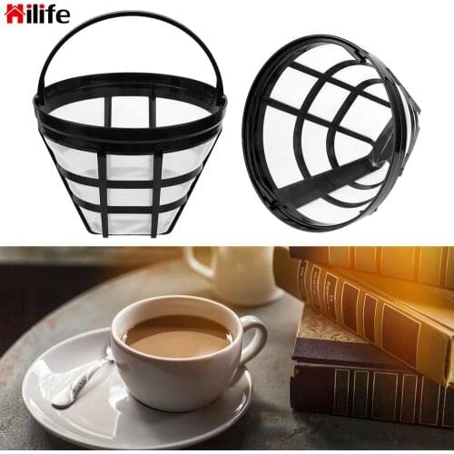 Coffee Machine Strainer Mesh Brewer Tool Coffee Filter Refillable Basket Cup Style Reusable Coffee Maker Accessories