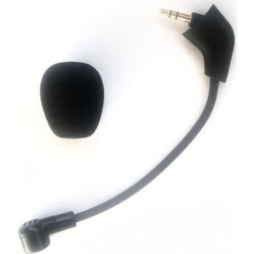 Replacement Microphone for HyperX Cloud Pro - Silver/HyperX Cloud 2 II Cloud Core Cloud Pro CloudX PS4 Xbox One Gaming Headset