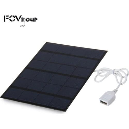 Xionel Wholesales Solar Panel DIY Mobile Phone Charging Epoxy 3.5W 6V Solar Charger Small Mini Solar Panel for Toys and Led
