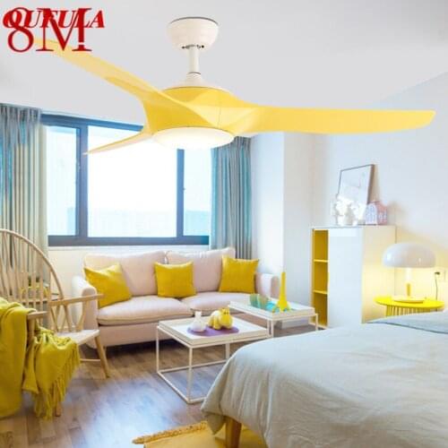 8M Modern Ceiling Fan Lights Lamps Remote Control Fan Lighting For Dining Room Bedroom Restaurant