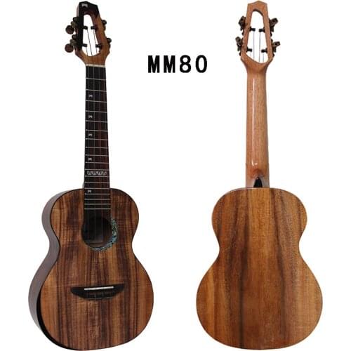 Mr.mai MM80 23 Inch Concert Ukulele Solid Koawood Ukulélé Mini Hawaii Guitar With Hard Case/Belt/Tuner/Capo