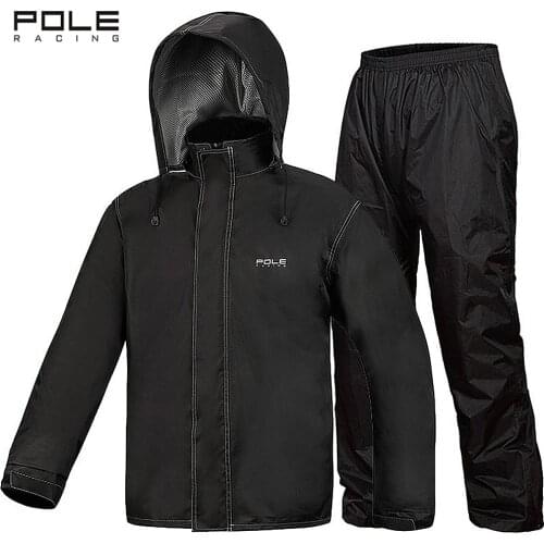 Motorcycle 100% Waterproof Motorcyclist Mens Raincoat 4 Seasons Rain Coat Women Suits Motorbike Moto Biker Rain Suit