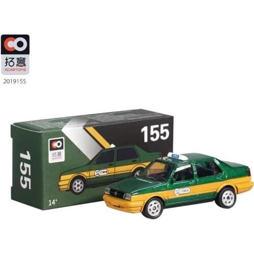 Xcartoys Volkswagen Jetta Mk 2 Beijing Taxi Diecast Replica Model Car in Green