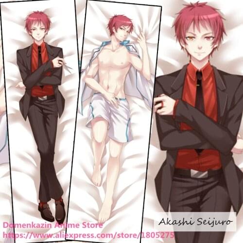 Japan Anime Pillowcase Kuroko No Basuke Basketball Akashi Seijuro BL Dakimakura decorative Hugging Body Pillow Case Cover
