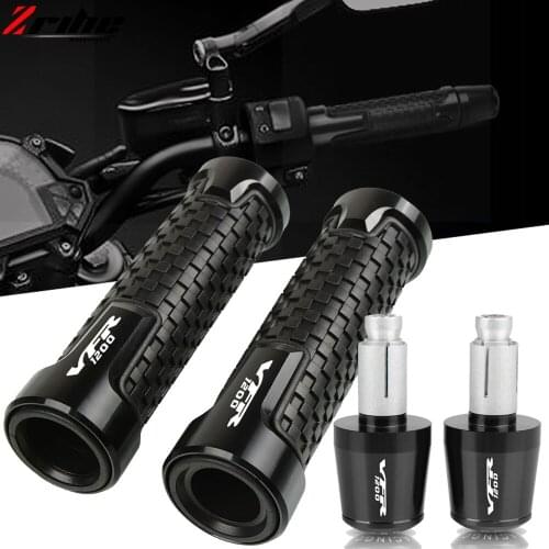 For Honda VFR1200 VFR1200F VFR 1200 2010-2016 2011 2012 2013 Motorcycle Handlebar Grips Ends 7/8" 22mm Handle Bar End Plug Caps