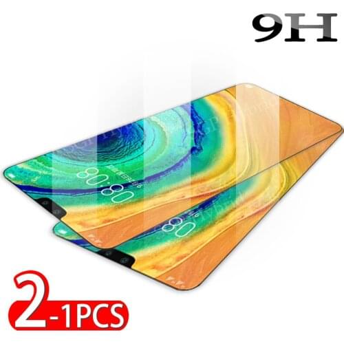 2-1PCS Tempered Glass For Huawei Mate 30 TAS-L09 L29 Transparent Safety Glass For Huawei Mate 30 Lite SPL-AL00 TL00 Glass Glas