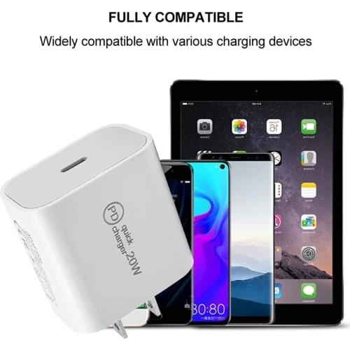 Charger USB Adapter Dual USB Charging US EU AU UK Plug Travel Charger 20W Fast Charger for Iphone Samsung HUAWEI