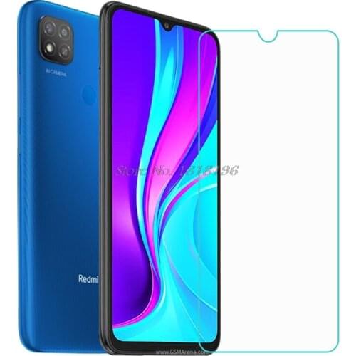 For Xiaomi Redmi 9C 9 India Tempered Glass Screen Protector Safety Guard Glass For Redmi 9C Glass Protective Film Screen Cover