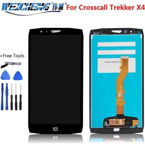 5.5''For Crosscall Trekker X4 LCD Display With Touch Screen Digitizer Assembly Replacement With Tools