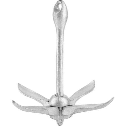 1.5KG New Universal Folding Anchor Kayak Canoe Boat Marine Anchor Aluminum Lightweight Small Watercraft Anchor Accessories