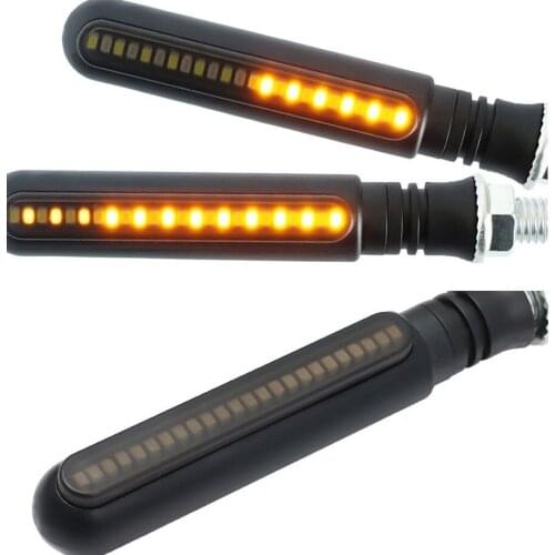 12V 24LED Rear Turn Signal Lights ATV Blinker+Red Dynamic LED Scooter High Quality