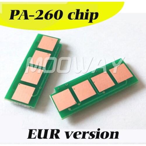 2pcs Compatible toner chip for Pantum P2506 M6206 M6506 M6606 PA-260E PA-260 1.6K toner chip