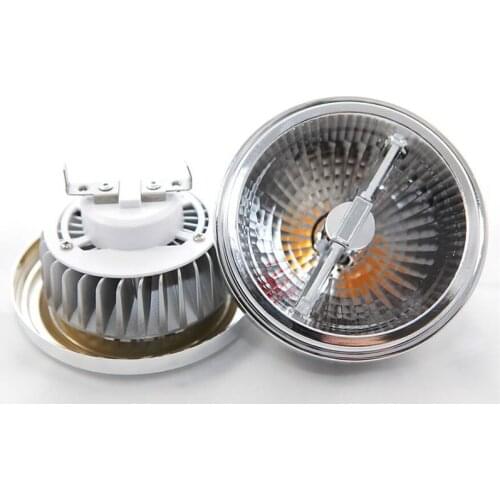 Free shipping 12Vdc G53 GU10 Dimmable LED AR111 Embedded Down lamp 15W GU10 led AR111 light ES111 LED spotlight AC85-265V