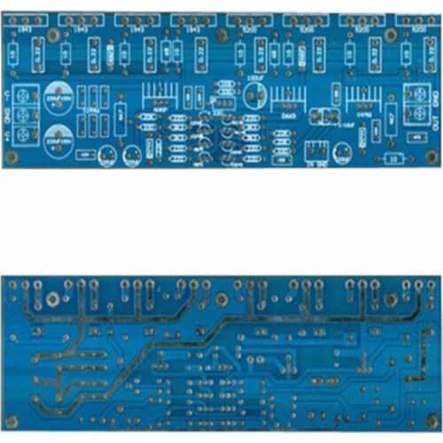 DIY PCB empty board Mono 400W power amplifier board 1943+5200 high power rear stage power amplifier board