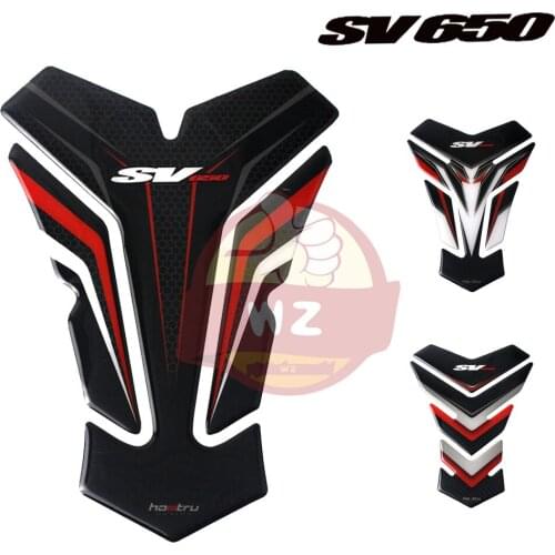 For Suzuki SV650 SV 650 SV650A SV650X ABS 3D Resin Tank Pad Protector for Motorcycle Decal Sticker