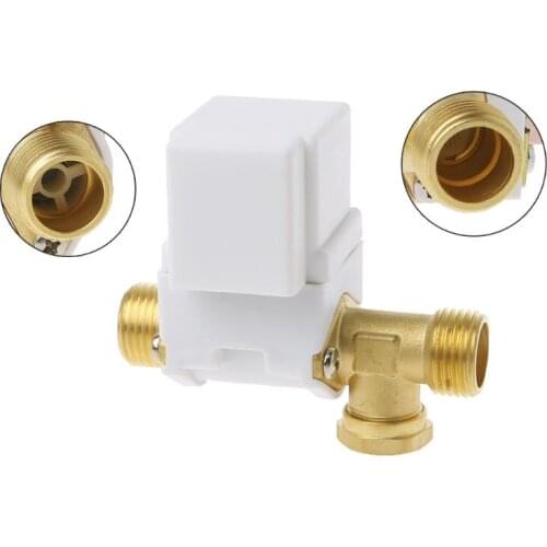 AC 220V 1/2" Electric Solenoid Valve N/C For Water Air Solar Water Heater Accessories Parts Replacements Durable