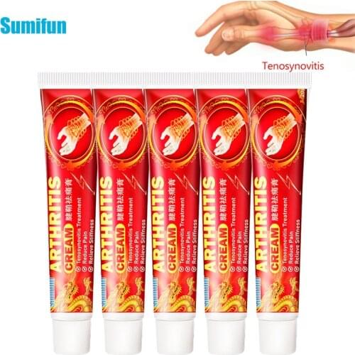 Sumifun 1/2/5pcs Arthritis Ointment For Hand Wrist Thumb Finger Pain Relief Tendon Sheath Therapy Tenosynovitis Cream Pain Cream