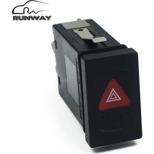 New High Quility Warning Lamp Hazard Light Button Switch For VW Volkswagen Passat B5 99-05 # 3B0 953 235D / 3B0 953 235B