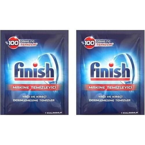 Finish Machine Cleaner 1 Kulanımlık x 2'li Set