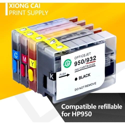 Refillable Ink cartridge Compatible for HP950 951xl 950 951 for HP Officejet Pro 8100 8600 8610 8620 8630 8660 8615 8625 251dw