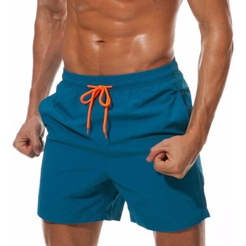 ESCATCH Lining Beach Shorts Men Bermuda Surf Boardshorts Mens Swimming Shorts Swimwear Quick Drying Male Board Swim Sportswear