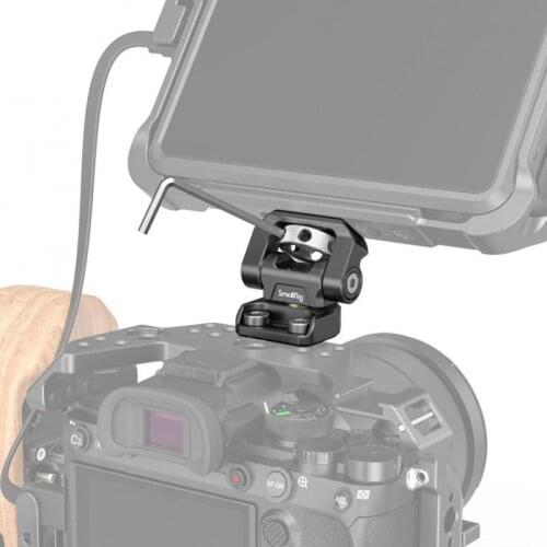 SmallRig DSLR Camera Clamp Swivel and Tilt Adjustable Monitor Mount w/ Screws Mount for Monitor Flash Light DIY Attachment 2904