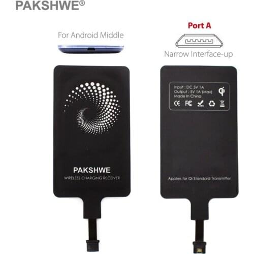 Micro USB Qi Wireless Charger Receiver Fast Charging Ti-chip Module Slim Sheet for Huawei Android All Micro-Usb Phones
