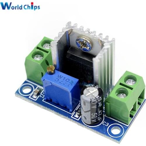 LM317 Adjustable Voltage Linear Regulator Power Supply LM317 DC-DC 4.2-40V To 1.2-37V Step Down Buck Converter Board Module