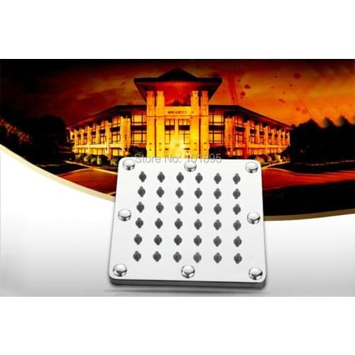 Luxury Stainless Steel Silver Color 4 Inch to 10 Inch Size of Square Rain Shower Head L17171