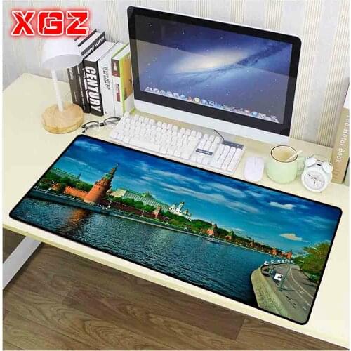 XGZ Game Mouse Pad Landscape Pattern Mouse Pad Computer Notebook Cool Game Table Mouse Pad Desk Mat Game Accessories Game Table
