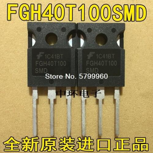 10pcs/lot FGH40T100 SMD TO-247 transistor