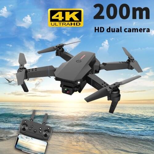 2020 NEW E88 Drone 4k Profesional HD Dual camera Dron WiFi 1080p Real-time Transmission FPV Drones Collapsible Quadcopter Toy