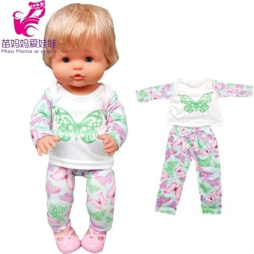 40cm Baby Dolls Clothes Set for 16" Nenuco Doll Ropa Y Su Hermanita Doll Clothes Accessories