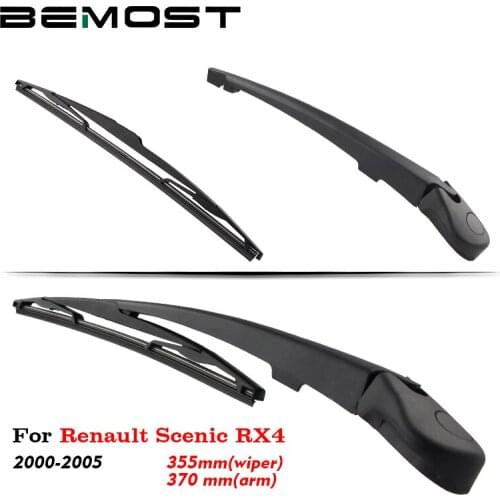BEMOST Car Rear Windshield Wiper Arm Blades Brushes For Renault Scenic RX4 2000-2005 Hatchback Back Windscreen Auto Styling