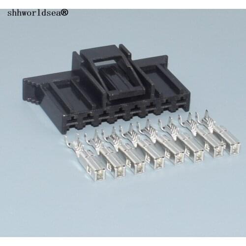 Shhworldsea 8 pin 1.5mm automotive wire connector plastic housing plug 211PC083S0017 electric female electric plug