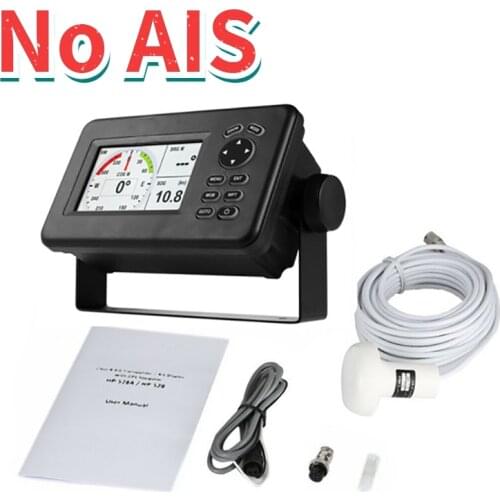 Matsutec HP-528 4.3-inch Color LCD Chart Plotter Built-in Class B no AIS Transponder Combo High Sensitivity Marine GPS Navigator