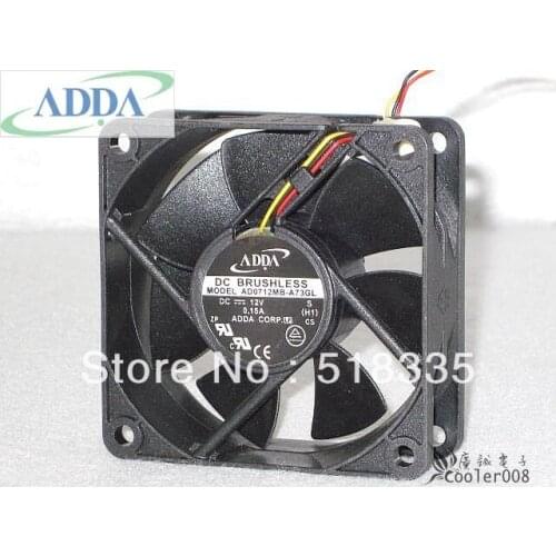 FOR ADDA AD0712MB-A73GL 70*70*25mm 70mm 7025 7cm DC 12V 0.15A Server Fan computer case fan Cooling Fan