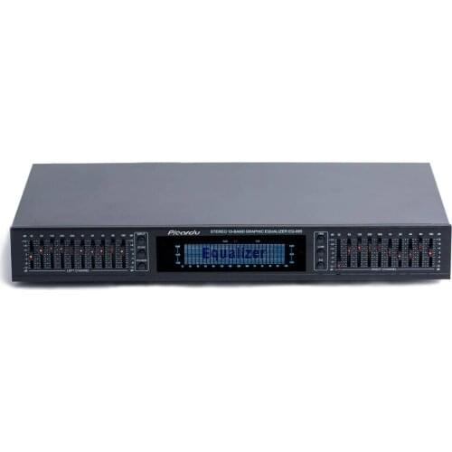 EQ665 equalizer hifi home 20-segment stereo high-sound bass adjustment EQ balanced tuner Power amplifier dedicated equalizer