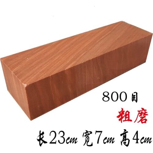 Natural Red Whetstone 800# Double faced polishing stone professional promotion sharpness Sharpening stones
