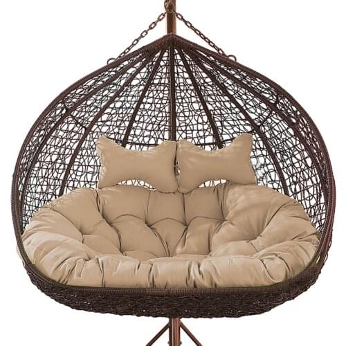 NEW Hanging Basket Chair Cushions Egg Hammock Thick Nest Back Pillow for Indoor Outdoor Patio Yard Garden Beach Office