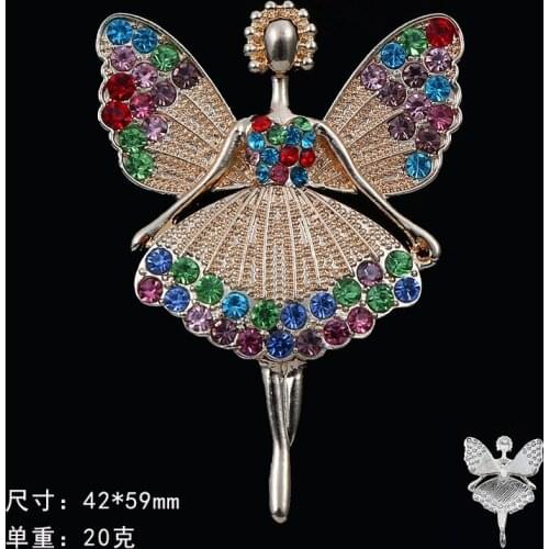 Trending hot products fancy alice flower elf diamond good quality jewelry accessory
