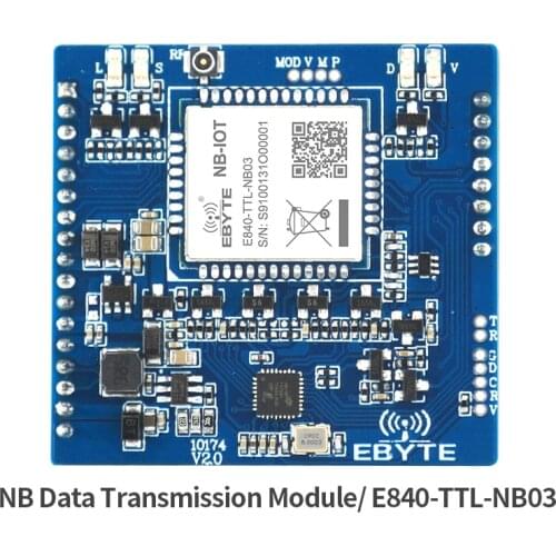 NB-IoT Serial Port TCP UDP Protocal B8 Frequency ebyte E840-TTL-NB03 IPEX Interface M2M Wireless Transceiver Module