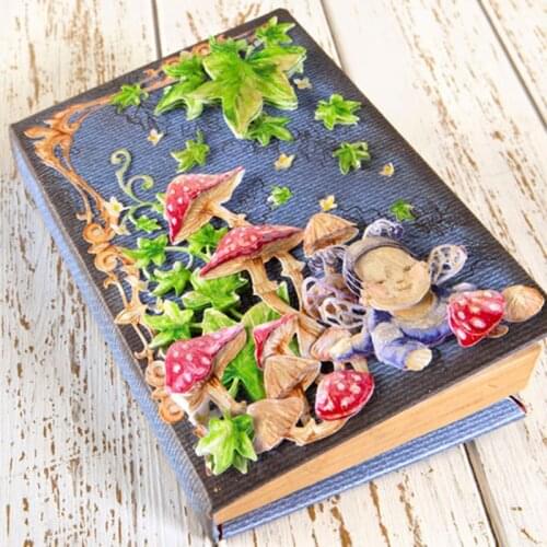 Panalisacraft Mushroom Metal Cutting Dies Craft Dies Scrapbooking Card Making Album Embossing Stencil Die Cut Decoration