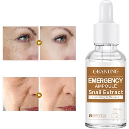 30ml Snail Essence Moisturizing Solution Hydrating Repairs Liquid Contractive Pore Deep Repair Tight Anti-Wrinkle Reduce Acne