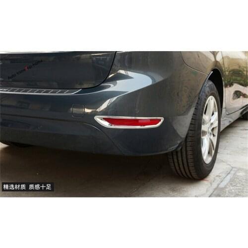 Yimaautotrims Rear Tail Fog Light Lamp Decoration Cover Trim For BMW 2 Series Active Tourer F45 F46 2015 - 2018 ABS 7 Seat Model