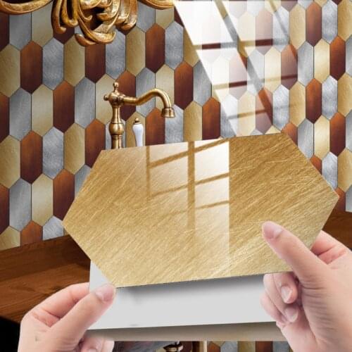 12pcs Waterproof Retro Wallpaper PVC Self Adhesive Film Living Room Wall Decor Kitchen Cabinets Desktop Drawer Contact Paper