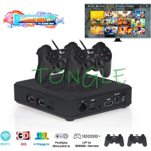 2020 new Retro Mni TV Video Game Console Pandora Saga 3000 Games Gamebox 2 USB Gamepads Controller Set window/android/xbox/ps3